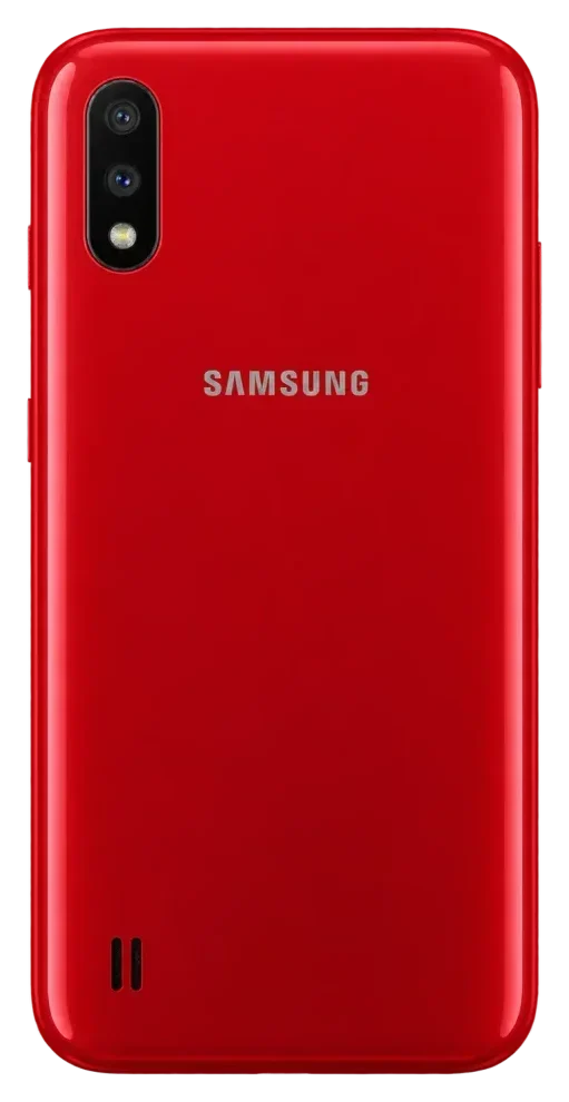 Galaxy A01, Rückansicht