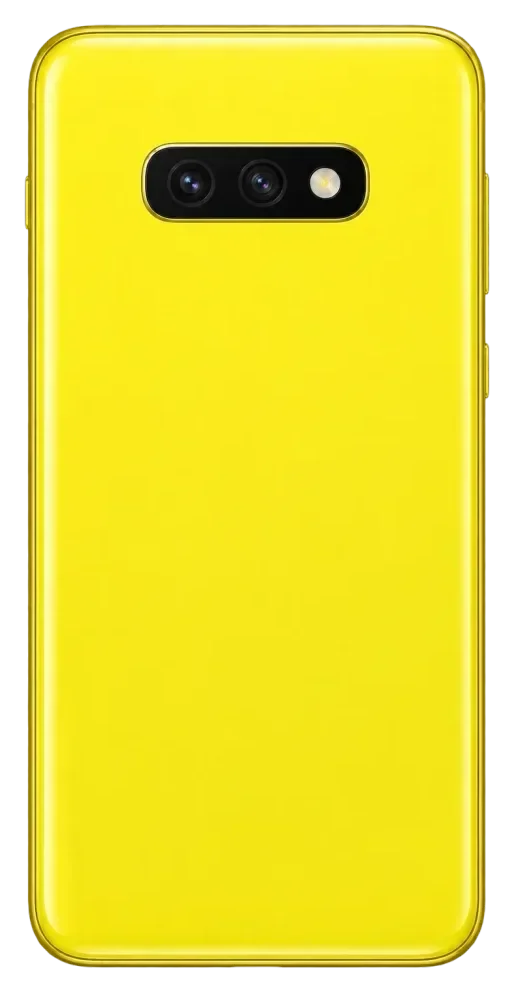 Galaxy S10e, Rückansicht