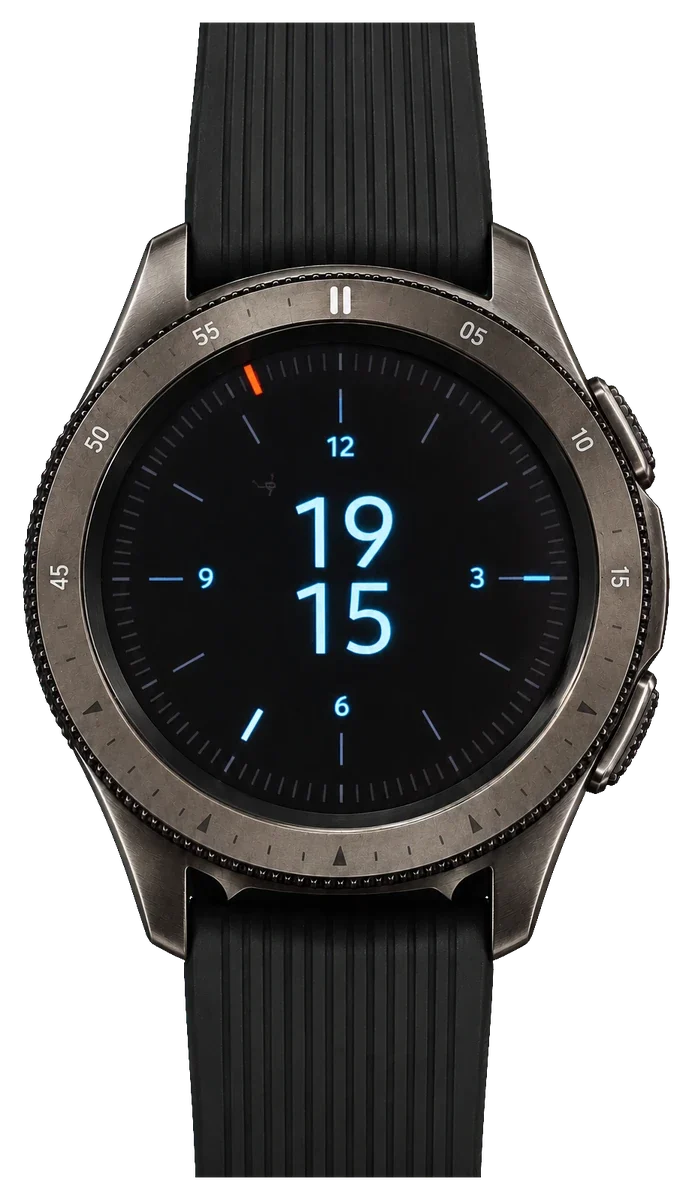 Galaxy Watch (2018), Vorderansicht