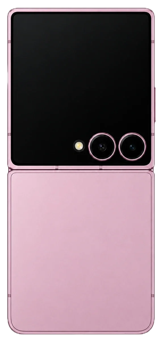 Galaxy Z Flip 8, aufgeklappte Rückansicht